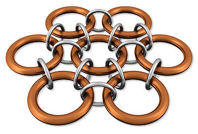 six-in-one chainmaille